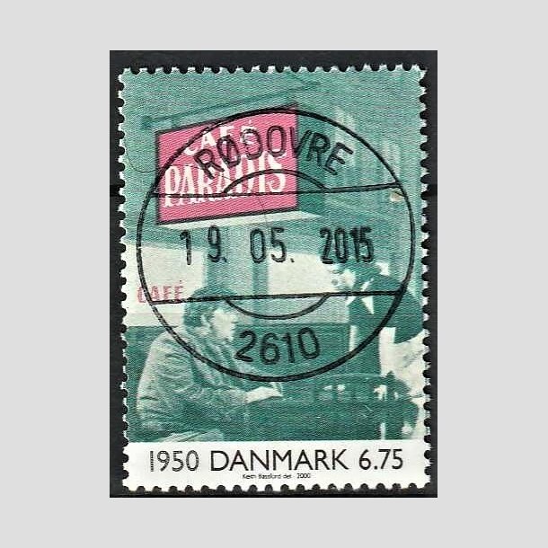 FRIMRKER DANMARK | 2000 - AFA 1259 - 1900 tallet serie 3 - 6,75 Kr. Dansk film - Pragt Stemplet