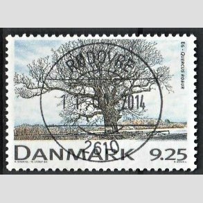 FRIMRKER DANMARK | 1999 - AFA 1199 - Danske lvtrer - 9,25 Kr. flerfarvet - Pragt Stemplet