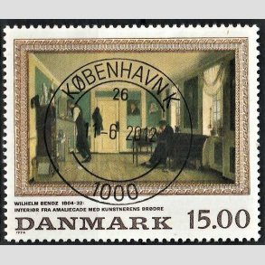 FRIMRKER DANMARK | 1994 - AFA 1082 - Maleriserie 7 - 15,00 Kr. flerfarvet - Pragt Stemplet Kbenhavn K