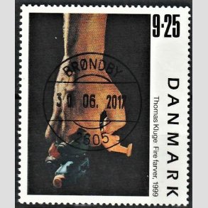FRIMRKER DANMARK | 1999 - AFA 1218 - Frimrkekunst 2. - 9,25 Kr. 