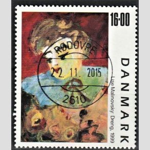 FRIMRKER DANMARK | 1999 - AFA 1219 - Frimrkekunst 2. - 16,00 Kr. 