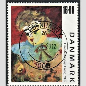 FRIMRKER DANMARK | 1999 - AFA 1219 - Frimrkekunst 2. - 16,00 Kr. 