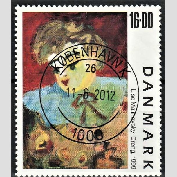 FRIMRKER DANMARK | 1999 - AFA 1219 - Frimrkekunst 2. - 16,00 Kr. "Dreng" - Pragt Stemplet Kbenhavn K