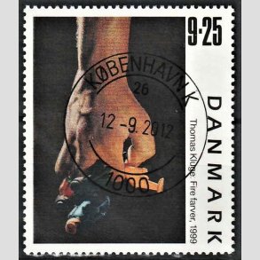 FRIMRKER DANMARK | 1999 - AFA 1218 - Frimrkekunst 2. - 9,25 Kr. 