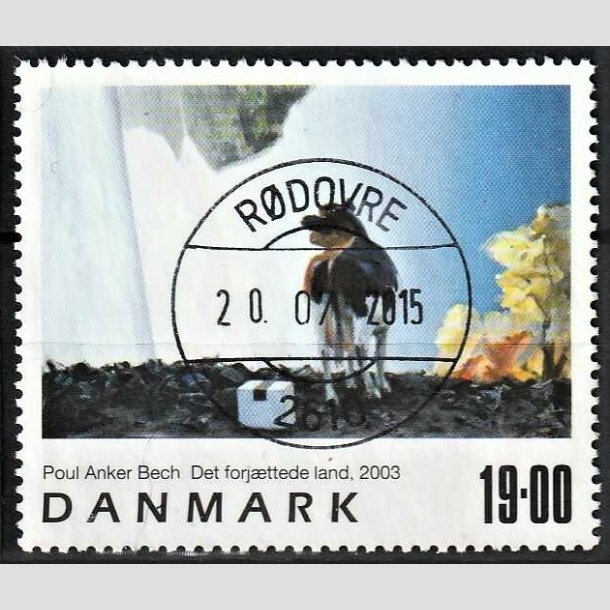 FRIMRKER DANMARK | 2003 - AFA 1362 - Frimrkekunst 6. - 19,00 Kr. Poul Anker Bech - Pragt Stemplet Rdovre