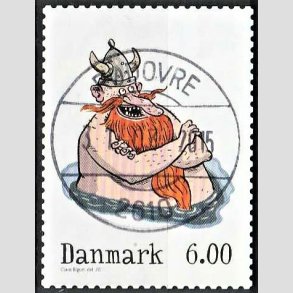 FRIM�RKER DANMARK | 2011 - AFA 1682 - Vintereventyr - 6,00 Kr. flerfarvet - Pragt Stemplet