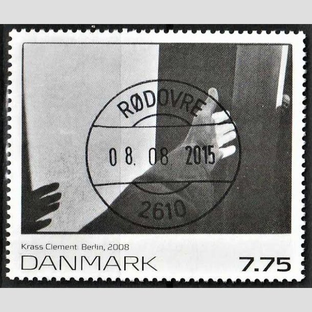 FRIMRKER DANMARK | 2008 - AFA 1555 - Frimrkekunst 11. - 7,75 Kr. flerfarvet - Pragt Stemplet Rdovre