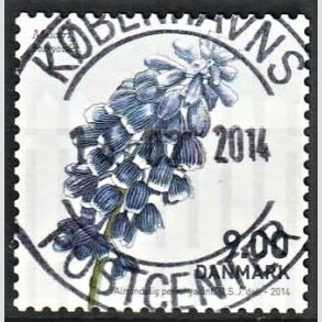 FRIM�RKER DANMARK | 2014 - AFA 1767 - For�rsblomster - 9,00 Kr. flerfarvet - Pragt Stemplet 