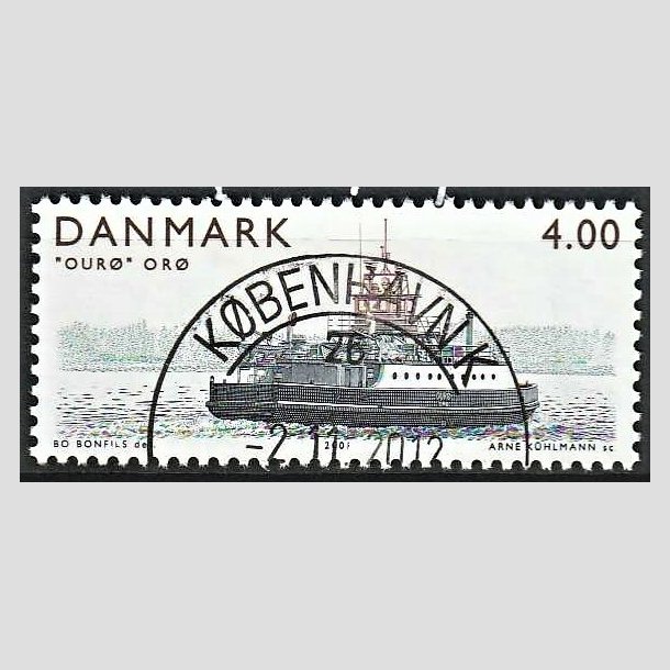 FRIMRKER DANMARK | 2001 - AFA 1300 - frger - 4,00 Kr. Our - Lux Stemplet