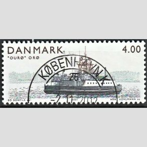 FRIMRKER DANMARK | 2001 - AFA 1300 - frger - 4,00 Kr. Our - Lux Stemplet