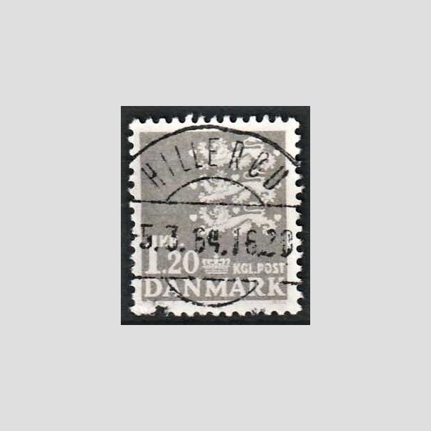 FRIMRKER DANMARK | 1962 - AFA 403 - Rigsvben 1,20 Kr. gr - Lux Stemplet Hillerd