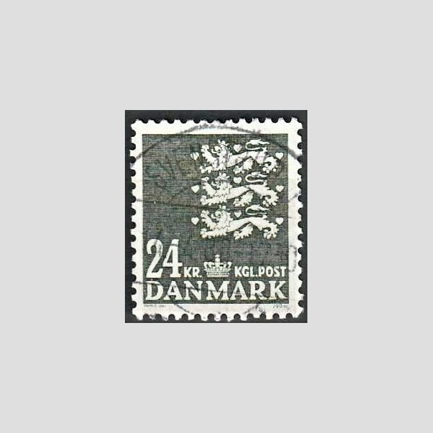 FRIMRKER DANMARK | 1988 - AFA 902 - Rigsvben - 24,00 Kr. sortgrn - Lux Stemplet