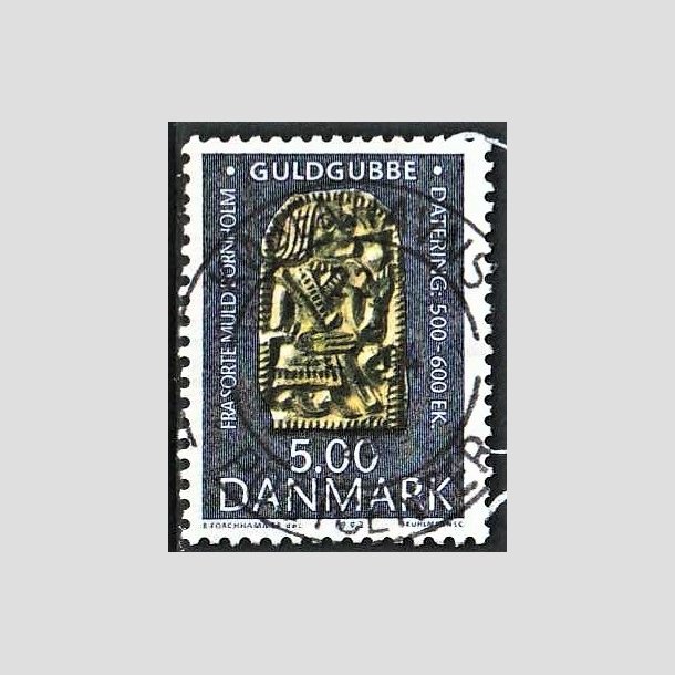 FRIMRKER DANMARK | 1993 - AFA 1036 - Danef - 5,00 Kr. flerfarvet - Pragt Stemplet