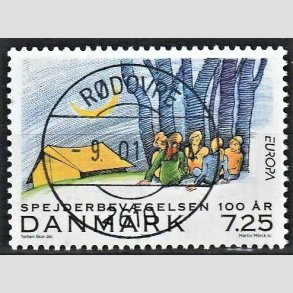 FRIM�RKER DANMARK | 2007 - AFA 1511 - Spejderbev�gelsen - 7,25 Kr. Aftenstemning - Pragt Stemplet R�dovre