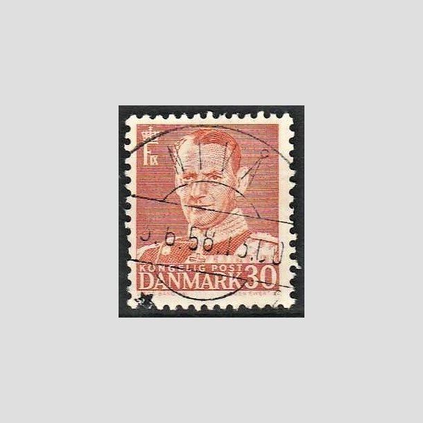 FRIMRKER DANMARK | 1952-53 - AFA 337 - Fr. IX 30 re rd - Lux Stemplet Niv