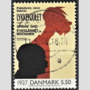 FRIMRKER DANMARK | 2000 - AFA 1252 - 1900-tallet - 5,50 Kr. flerfarvet - Pragt Stemplet