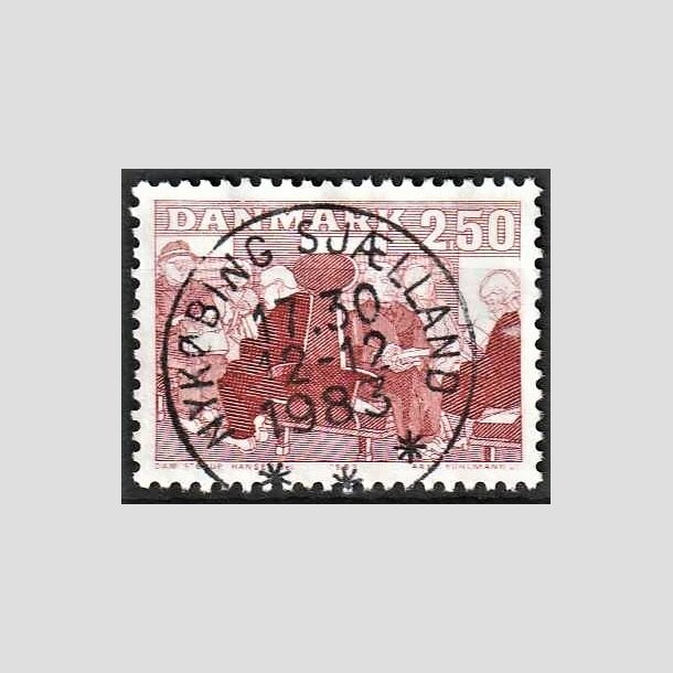 FRIMRKER DANMARK | 1983 - AFA 786 - ldre i samfundet - 2,50 Kr. rd - Pragt Stemplet