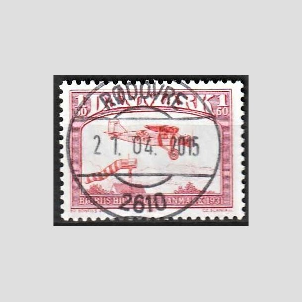 FRIMRKER DANMARK | 1981 - AFA 739 - Flyvning - 1,60 Kr. rd - Pragt Stemplet