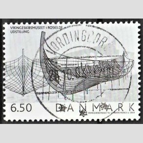 FRIM�RKER DANMARK | 2004 - AFA 1402 - Vikingeskibsmuseet - 6,50 Kr. Udstilling - Pragt Stemplet Vordingborg