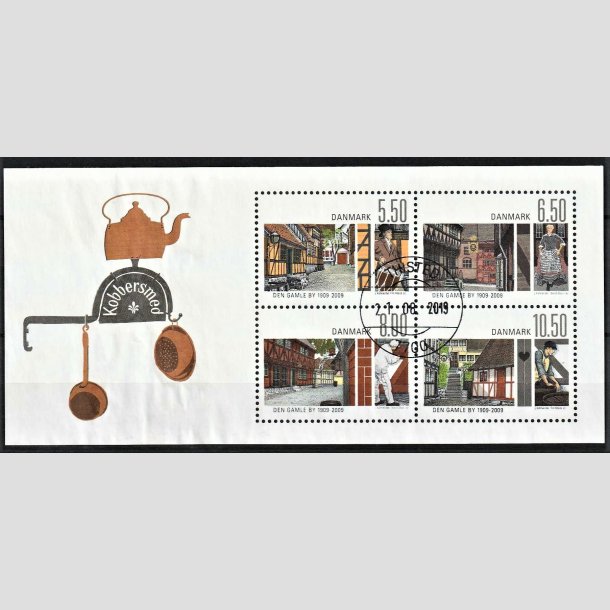 FRIMRKER DANMARK | 2009 - AFA 1567 - Den Gamle By - 30,50 kr. Miniark - Lux Stemplet Thisted