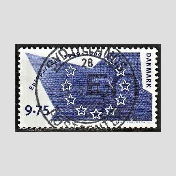 FRIMRKER DANMARK | 1999 - AFA 1211 - Europardet 50 r - 9,75 Kr. bl - Pragt Stemplet