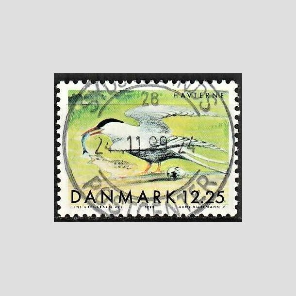 FRIMRKER DANMARK | 1999 - AFA 1225 - Danske trkfugle - 12,25 Kr. Havterne - Pragt Stemplet