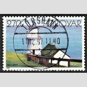 FRIM�RKER F�R�ERNE | 1985 - AFA 115 - Fyrt�rne - 270 �re flerfarvet - Lux Stemplet