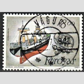 FRIM�RKER F�R�ERNE | 1987 - AFA 147 - Trawlere - 800 �re flerfarvet - Lux Stemplet