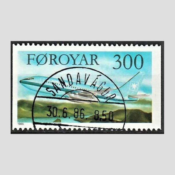 FRIMRKER FRERNE | 1985 | AFA 121 | Flytyper. - 300 re flerfarvet - Lux Stemplet