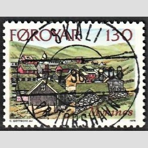 FRIMRKER FRERNE | 1978 | AFA 26 | en Mykines - 130 re flerfarvet - Lux Stemplet