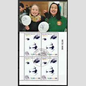 FRIMRKER GRNLAND | 2016 - AFA 726 - Brentalsmand. - Miniark - Lux Stemplet