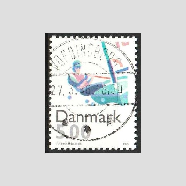 FRIMRKER DANMARK | 1996 - AFA 1113 - Sport - 5,00 Kr. flerfarvet - Pragt Stemplet