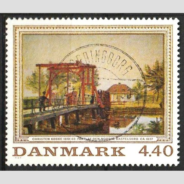 FRIMRKER DANMARK | 1989 - AFA 949 - Maleriserie 3. - 4,40 Kr. flerfarvet - Pragt Stemplet Vordingborg