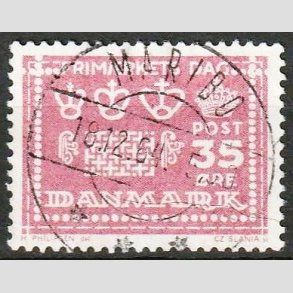 FRIM�RKER DANMARK | 1964 - AFA 427 - Frim�rkets dag 25 �r - 35 �re rosalilla - Pragt Stemplet Maribo