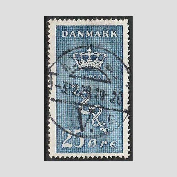 FRIMRKER DANMARK | 1929 - AFA 180 - 25+5 re bl Krftfrimrke - Stemplet 