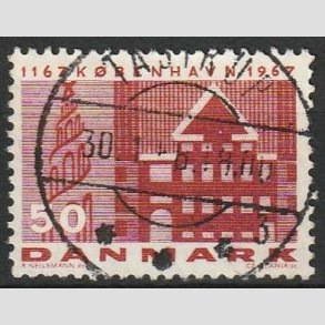 FRIM�RKER DANMARK | 1967 - AFA 456 - K�benhavn 800 �r - 50 �re brunr�d - Lux Stemplet