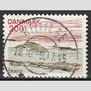 FRIM�RKER DANMARK | 1979 - AFA 688 - Nordjylland - 200 �re flerfarvet - Pragt Stemplet Millinge