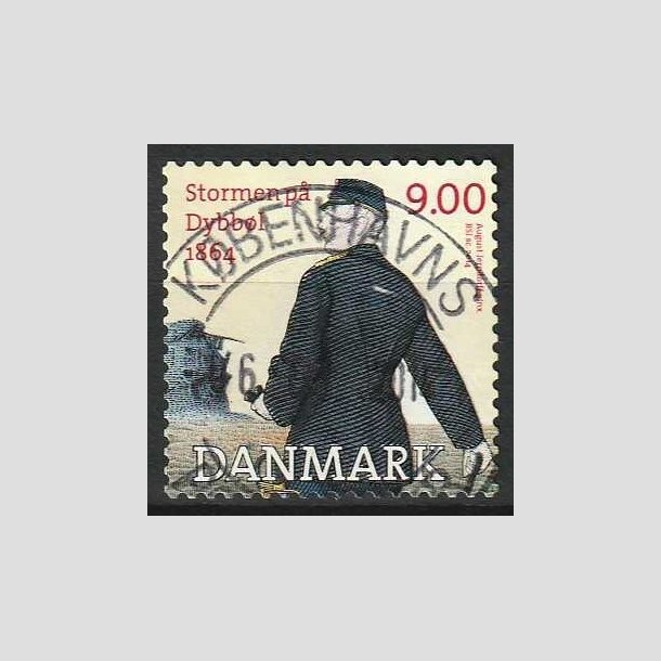 FRIMRKER DANMARK | 2014 - AFA 1770 - Dybbl 1864 - 9,00 Kr. flerfarvet - Lux Stemplet