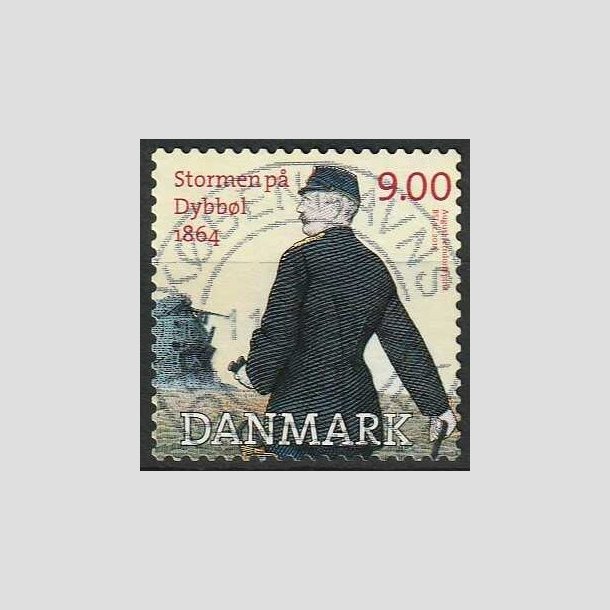 FRIMRKER DANMARK | 2014 - AFA 1770 - Dybbl 1864 - 9,00 Kr. flerfarvet - Lux Stemplet