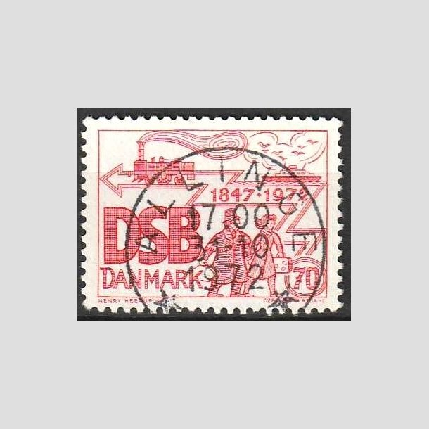 FRIMRKER DANMARK | 1972 - AFA 525 - D.S.B 125 r - 70 re rd - Pragt Stemplet Allinge