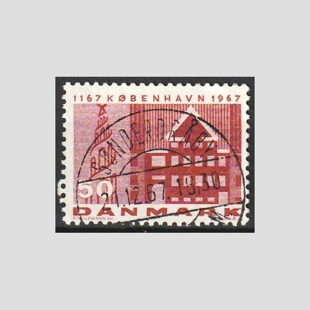 FRIMRKER DANMARK | 1967 - AFA 456F - Kbenhavn 800 r - 50 re brunrd - Lux Stemplet 