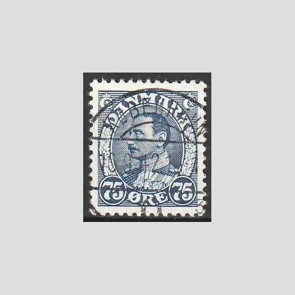 FRIMRKER DANMARK | 1941 - AFA 269 - Chr. X 75 re mrkbl - Pragt Stemplet 
