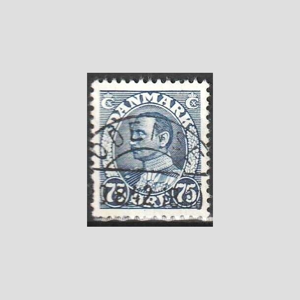 FRIMRKER DANMARK | 1941 - AFA 269 - Chr. X 75 re mrkbl - Pragt Stemplet Odense