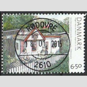 FRIM�RKER DANMARK | 2008 - AFA 1549 - Kolonihaver - 6,50 Kr. flerfarvet - Pragt Stemplet