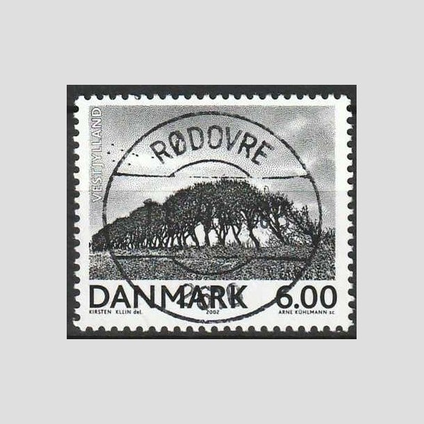 FRIMRKER DANMARK | 2002 - AFA 1316 - Landskabsbilleder - 6,00 Kr. Vestjylland - Pragt Stemplet