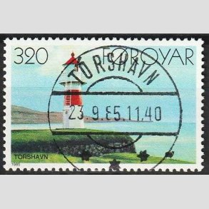 FRIM�RKER F�R�ERNE | 1985 - AFA 116 - Fyrt�rne - 320 �re flerfarvet - Lux Stemplet