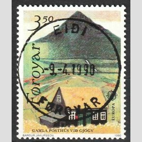 FRIM�RKER F�R�ERNE | 1990 | AFA 192 | Posthuse - 3,50 kr. flerfarvet - Lux Stemplet