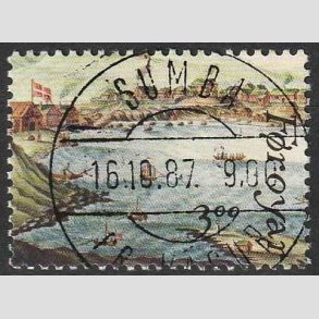 FRIM�RKER F�R�ERNE | 1987 - AFA 153 - HAFNIA 87. - 300+100 �re flerfarvet - Lux Stemplet