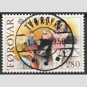 FRIM�RKER F�R�ERNE | 1985 - AFA 110 - Europam�rker. Musik - 280 �re flerfarvet - Lux Stemplet