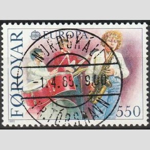 FRIM�RKER F�R�ERNE | 1985 - AFA 111 - Europam�rker. Musik - 550 �re flerfarvet - Lux Stemplet